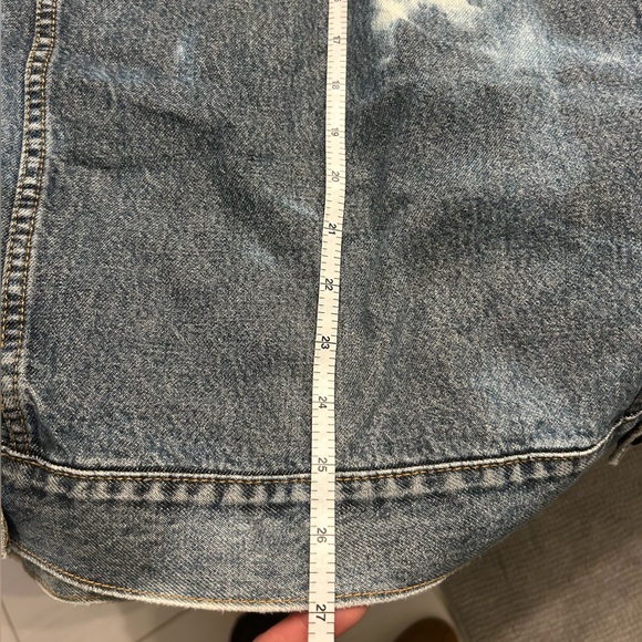 Acid wash distressed denim vest - Picture 11 of 11